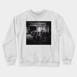 Old School - Black And White Crewneck Sweatshirt